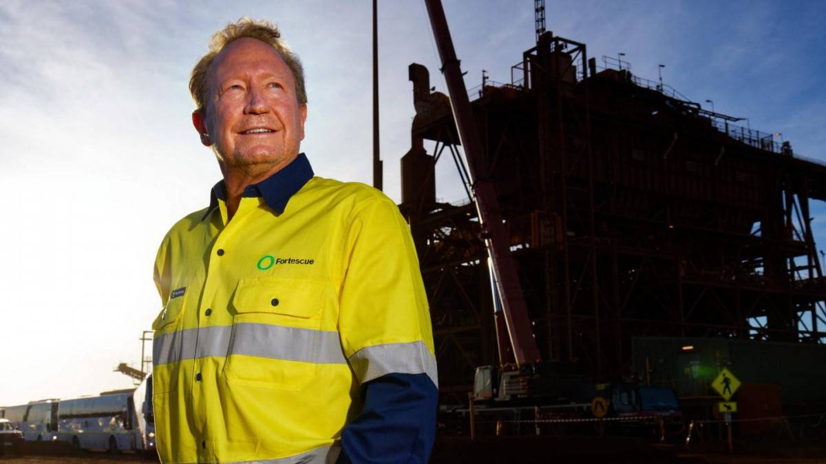 Andrew Forrest, nhà sáng lập và Chủ tịch điều hành Fortescue.