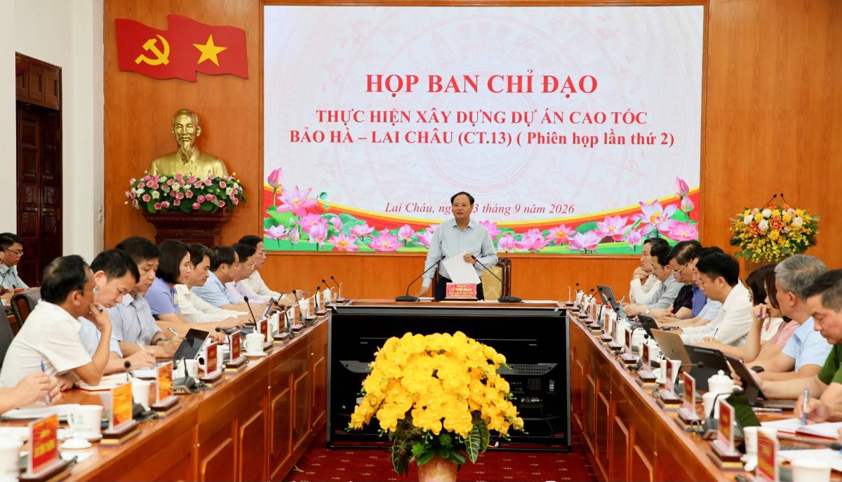 Lai Châu chuẩn bị nguồn lực cho cao tốc Bảo Hà - Lai Châu 50.000 tỷ đồng