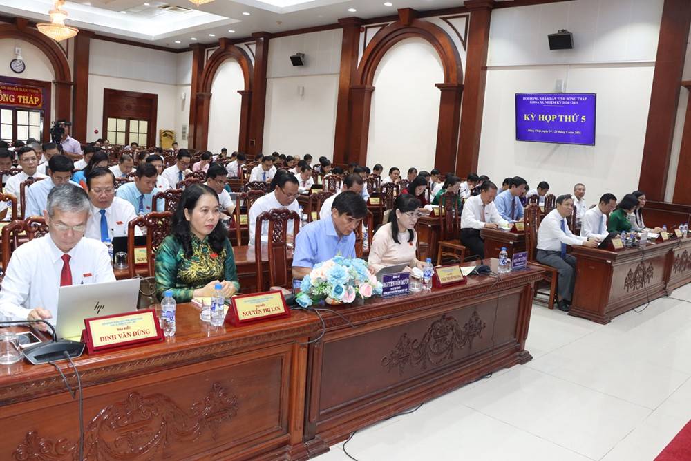 Các đại biểu thm dự Kỳ họp