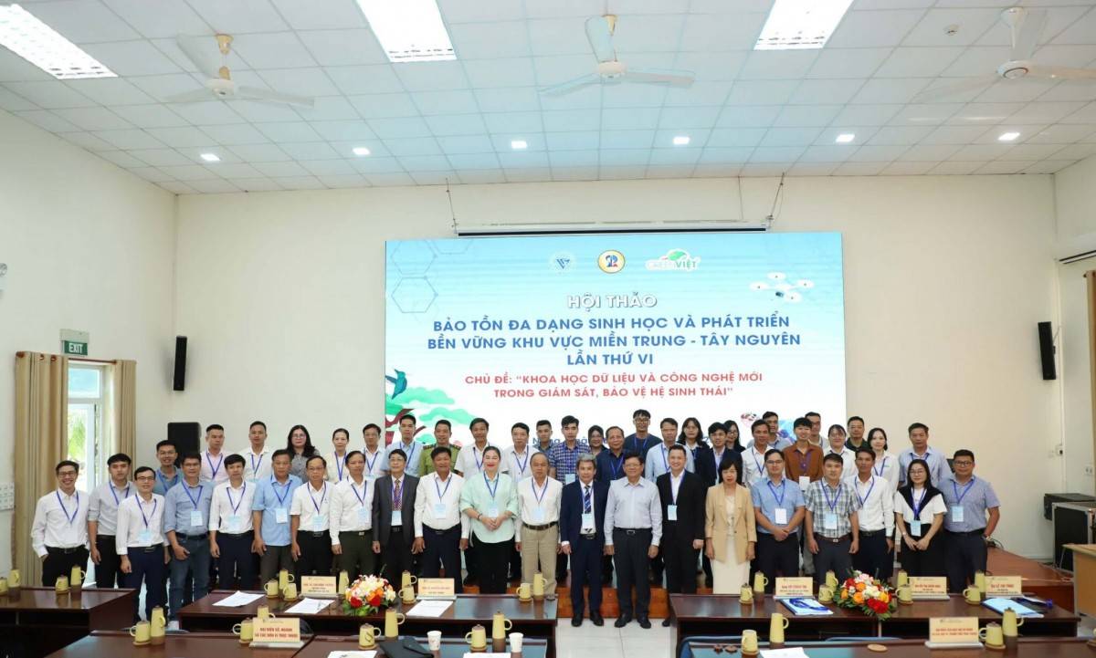 Hội thảo có sự hiện diện của hơn 80 đại biểu, tham luận với chủ đề “Khoa học dữ liệu và công nghệ mới trong giám sát và bảo vệ hệ sinh thái” - (Ảnh: https://greenviet.org).
