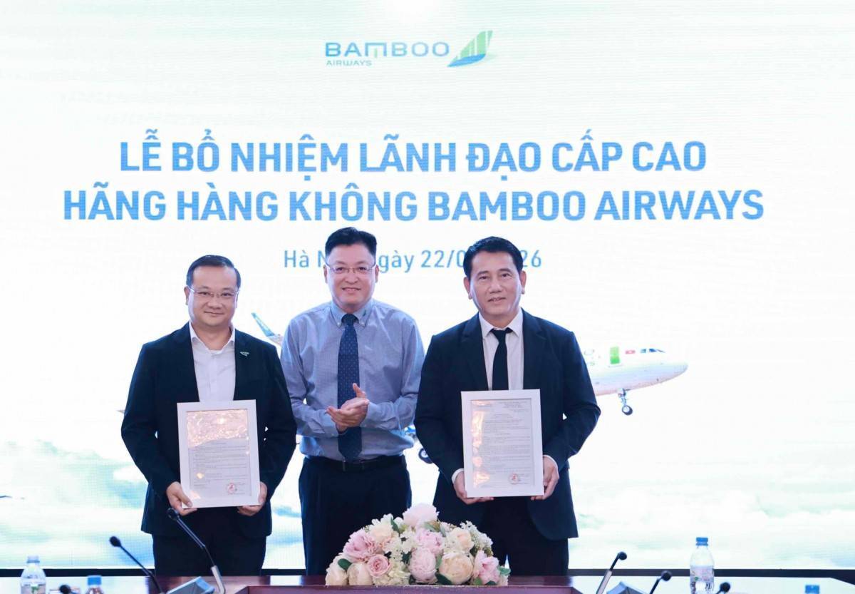 Chân dung 2 tân Phó Tổng Giám đốc Bamboo Airways