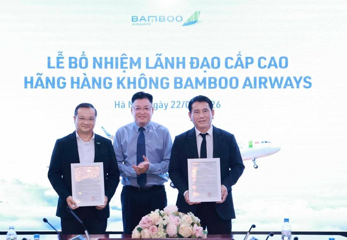 Chân dung 2 tân Phó Tổng Giám đốc Bamboo Airways
