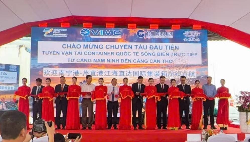 Sự kiện đánh dấu kết nối trực tiếp giữa Nam Ninh và Cần Thơ, mở thêm hành lang vận tải hàng hóa giữa khu vực Tây Nam Trung Quốc và Đồng bằng sông Cửu Long.