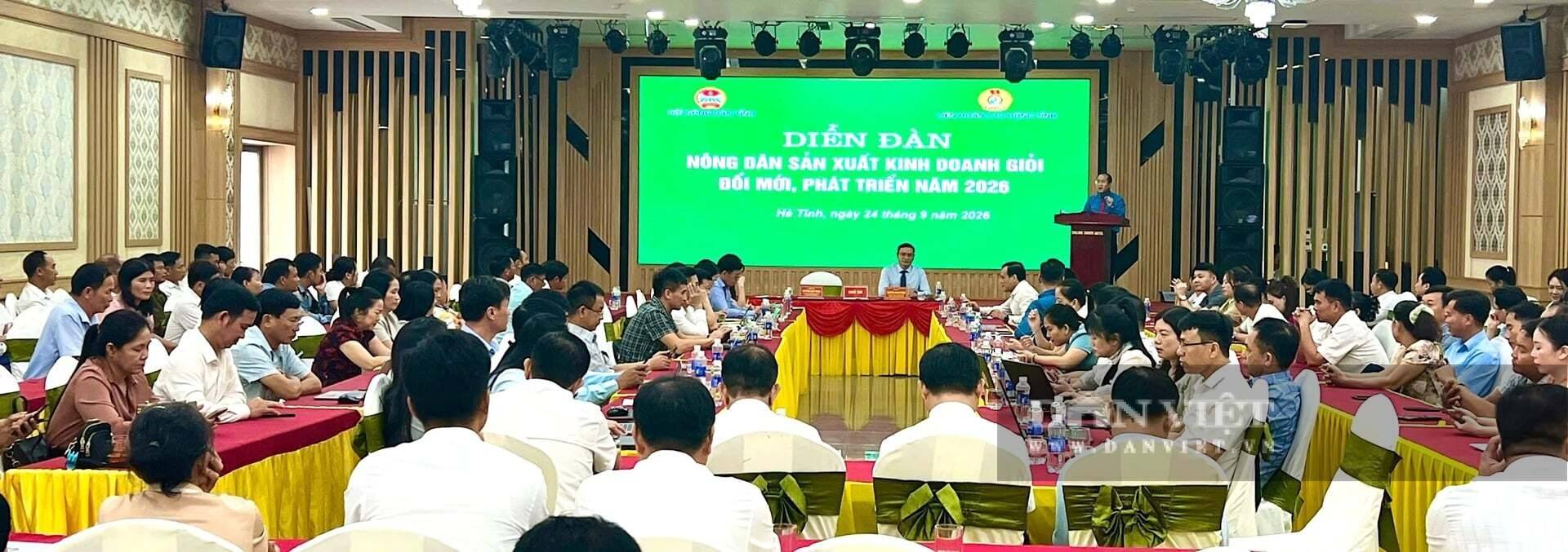 Hà Tĩnh: Nông dân sản xuất, kinh doanh giỏi tăng cường liên kết, mở rộng thị trường