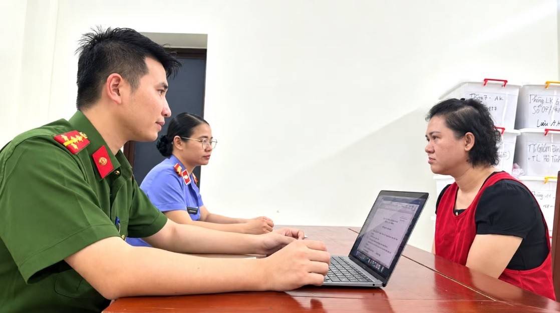 Đối tượng Nguyễn Thanh Phương Tuyền. (Ảnh: Công an tỉnh Thanh Hóa)