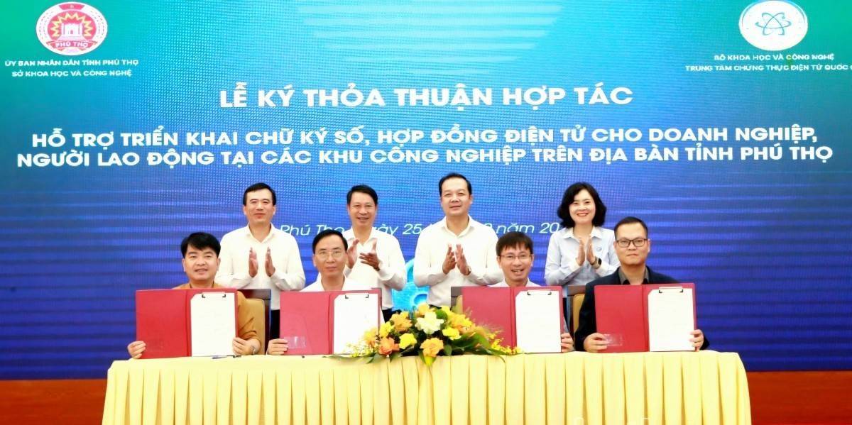 Phú Thọ thúc đẩy chữ ký số, hợp đồng điện tử trong doanh nghiệp