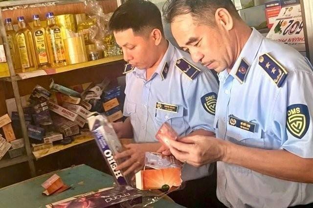 Hà Tĩnh: Phát hiện gần 80 bao thuốc lá nhập lậu, buộc tiêu hủy toàn bộ