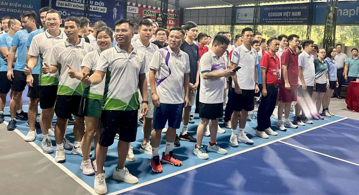 Các vận động viên tham dự giải