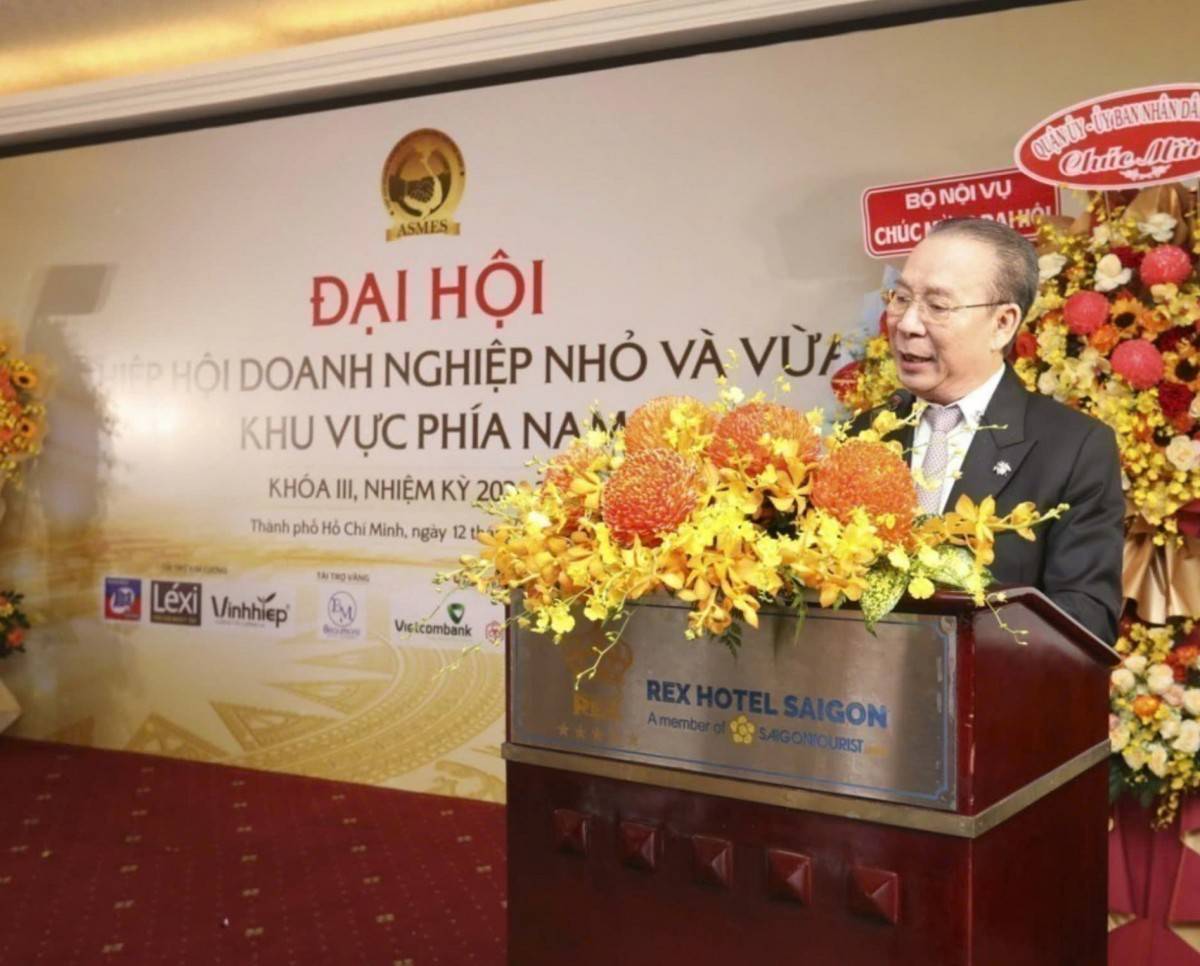 Chủ tịch Hiệp hội Doanh nghiệp nhỏ và vừa Việt Nam, Chủ tịch Hiệp hội Doanh nghiệp nhỏ và vừa khu vực phía Nam