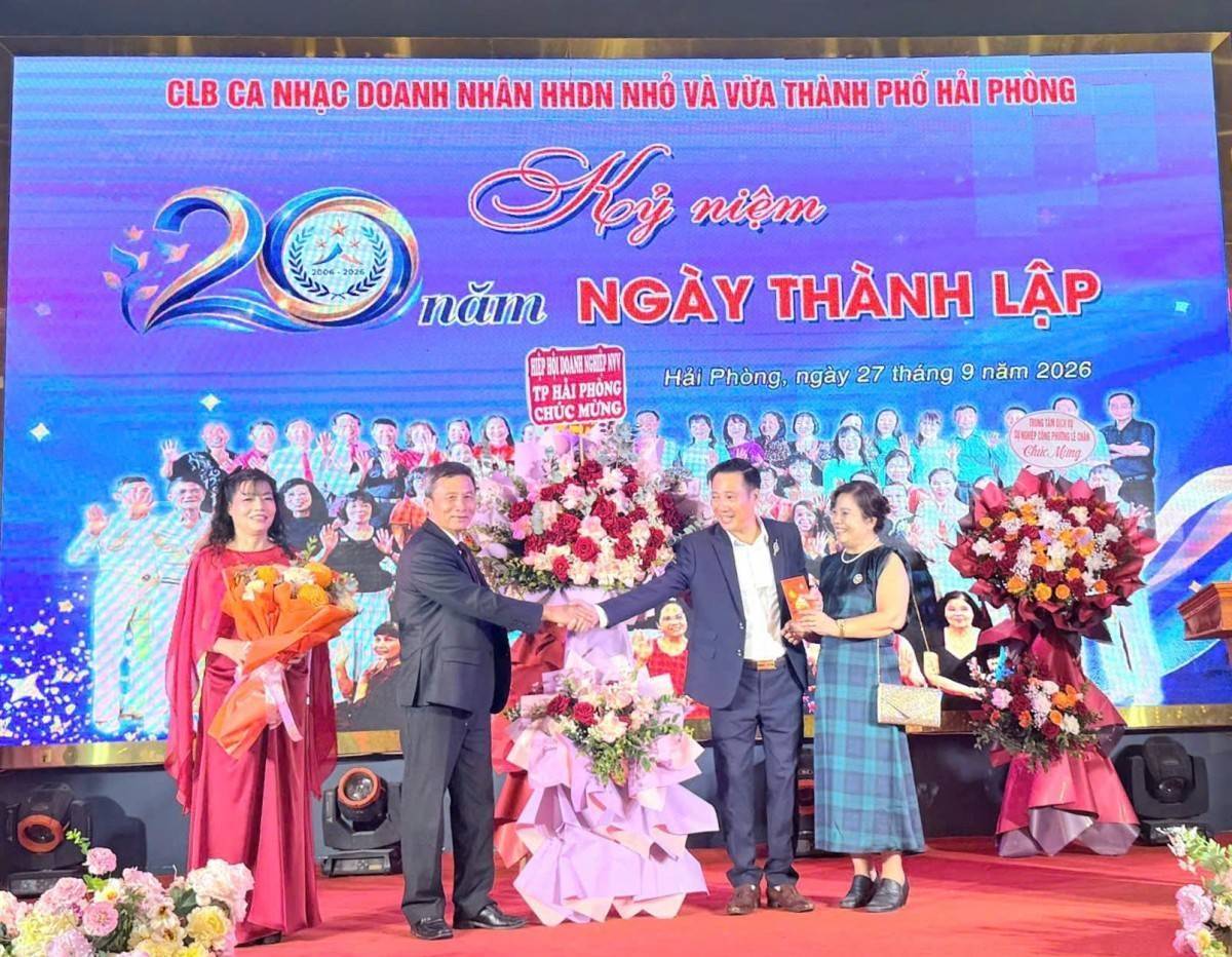 20 năm vang mãi giai điệu doanh nhân Hải Phòng