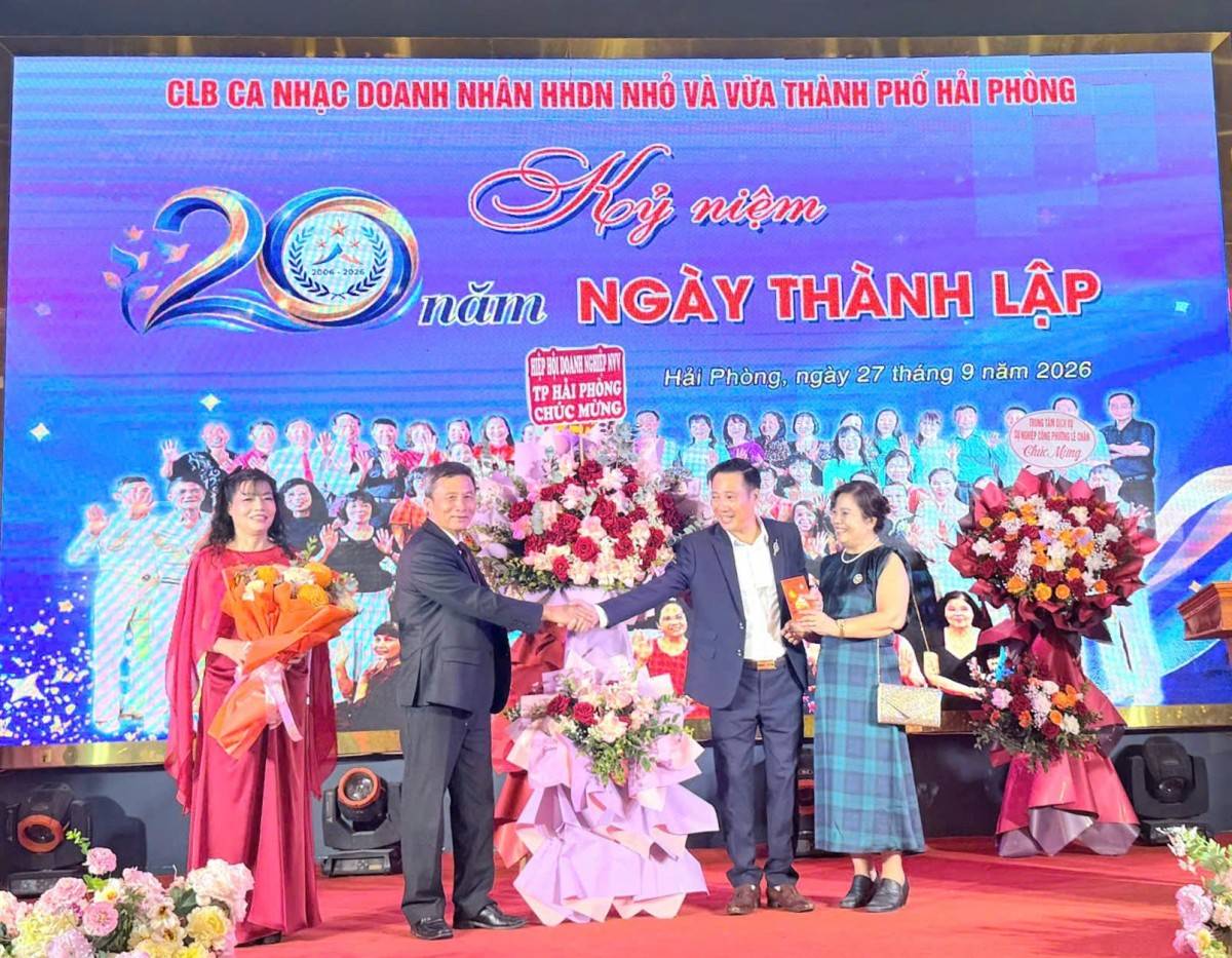 20 năm vang mãi giai điệu doanh nhân Hải Phòng