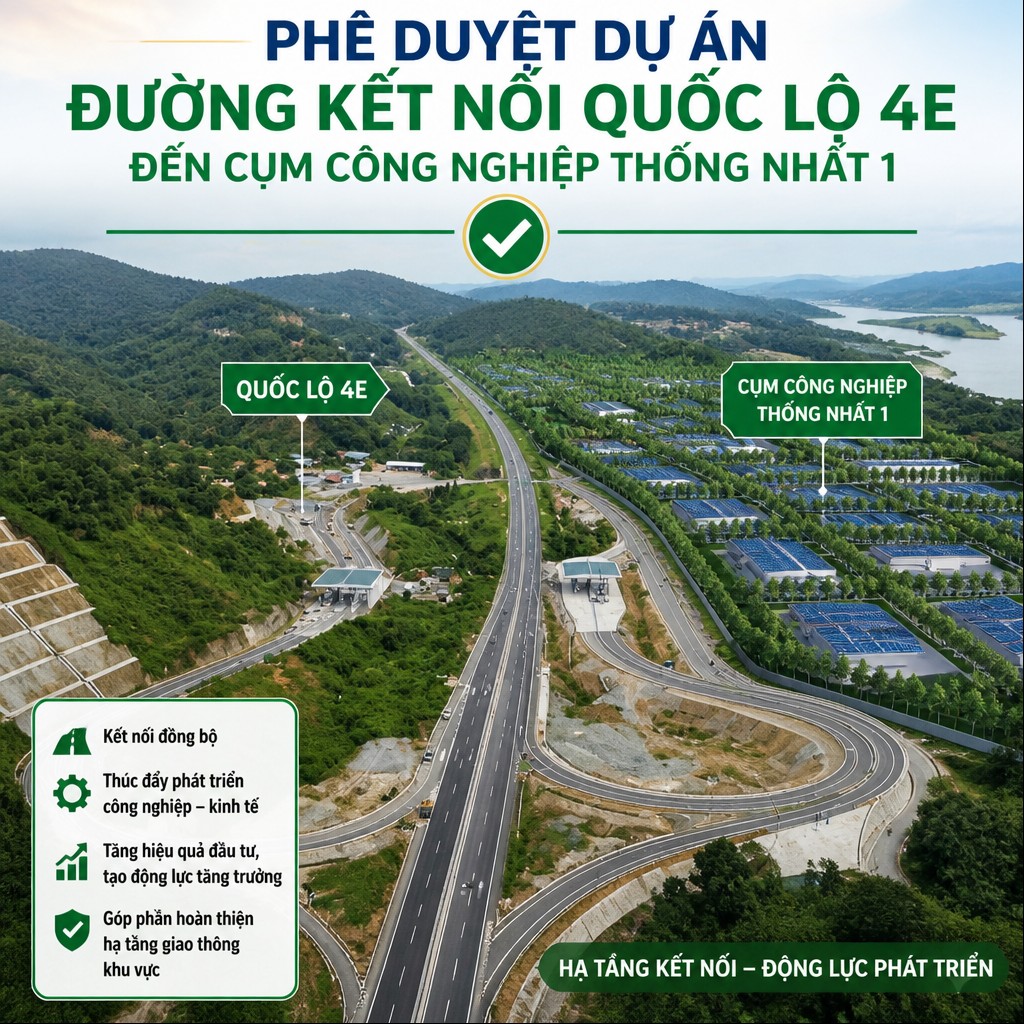 Lào Cai: Đầu tư tuyến đường 130 tỷ đồng mở “mạch kết nối” cho Cụm công nghiệp Thống Nhất 1