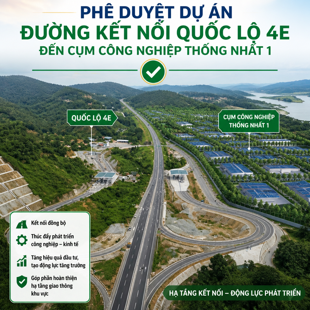 Lào Cai: Đầu tư tuyến đường 130 tỷ đồng mở “mạch kết nối” cho Cụm công nghiệp Thống Nhất 1