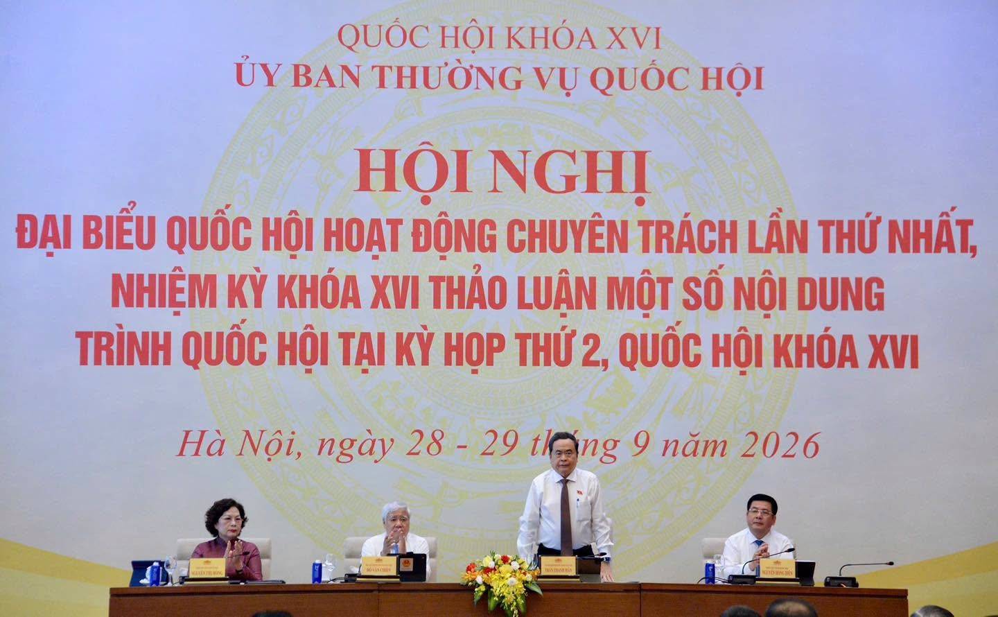 Khai mạc Hội nghị đại biểu Quốc hội chuyên trách lần thứ nhất: “Bộ lọc chất lượng” trước Kỳ họp thứ 2