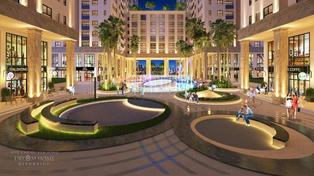 Dream Home Riverside do Công Ty TNHH Sản xuất và Thương mại Lý Khương làm chủ đầu tư. 