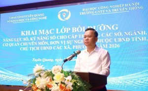 Tuyên Quang nâng cao năng lực số, hướng tới điều hành công vụ bằng dữ liệu và AI