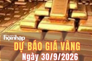 Dự báo giá vàng ngày mai 30/9: Đà giảm tiếp tục bao trùm