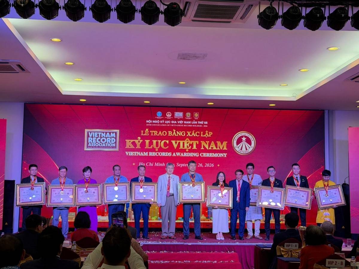 “Con đường tương lai” – công trình nghiên cứu liên ngành xác lập Kỷ lục Việt Nam