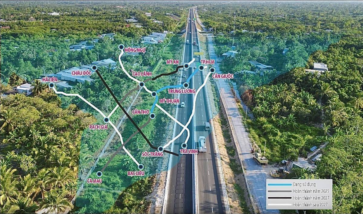 Gần 923.000 tỷ đồng gọi vốn công - tư cho 29 dự án cao tốc