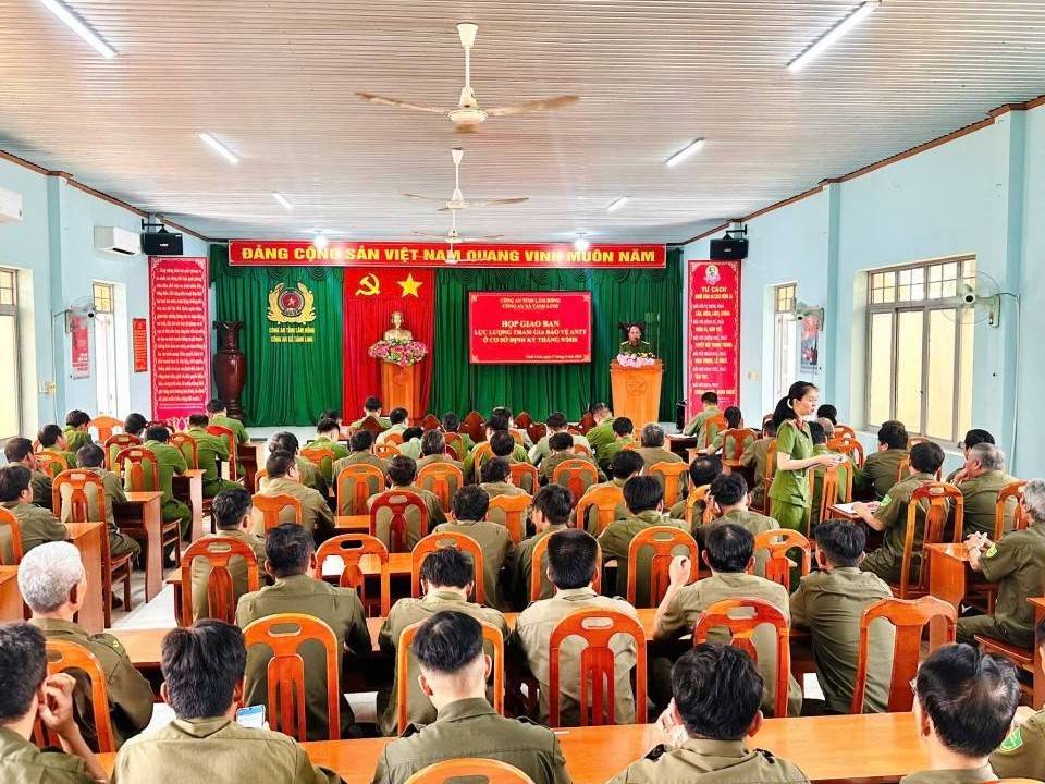 Công an xã Tánh Linh - Lâm Đồng: Chủ động định hướng thông tin trên không gian mạng