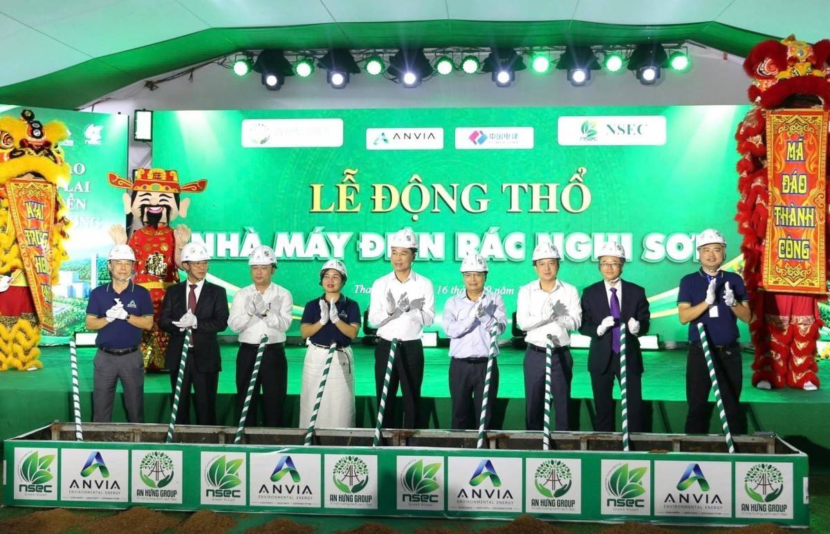 Thanh Hóa: Triển khai dự án Nhà máy Điện rác Nghi Sơn gần 1.500 tỷ đồng