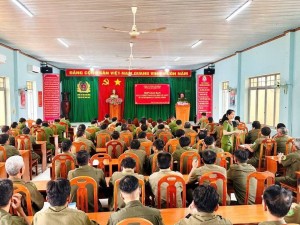 Công an xã Tánh Linh - Lâm Đồng: Chủ động định hướng thông tin trên không gian mạng