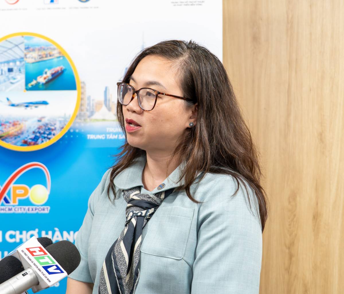 Hội chợ Hàng Việt Nam Tiêu biểu Xuất khẩu lần đầu tiên tích hợp triển lãm số mở rộng không gian kết nối nhà mua hàng.