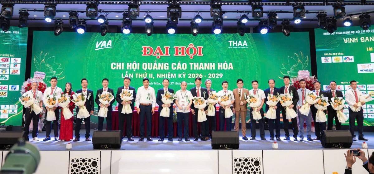 Ông Lê Thanh Ba được bầu làm Chi hội trưởng Chi hội Quảng cáo Thanh Hóa