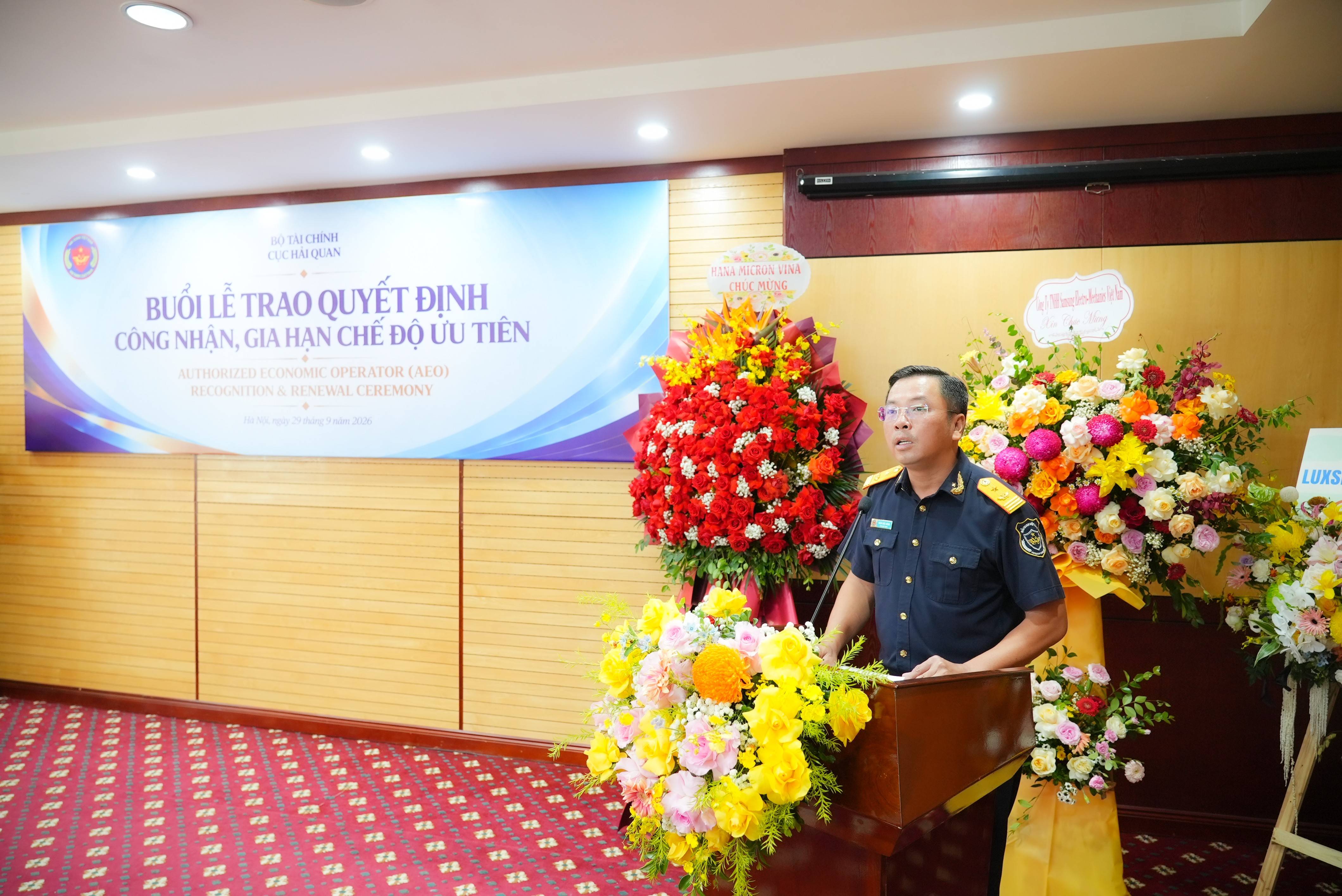 Cục Hải quan công nhận mới, gia hạn chế độ ưu tiên cho 7 doanh nghiệp
