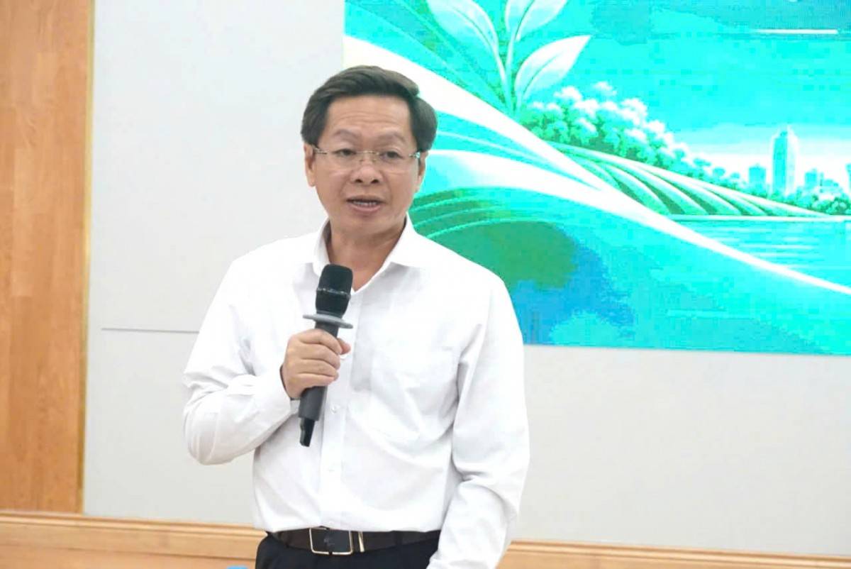 ông Hồ Trúc Thanh, Phó Giám đốc Sở Nông nghiệp và Môi trường TP. Hồ Chí Minh