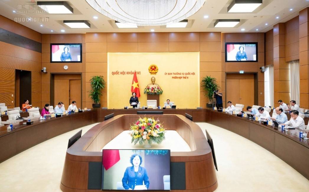 Quang cảnh Phiên họp - Ảnh: https://quochoi.vn