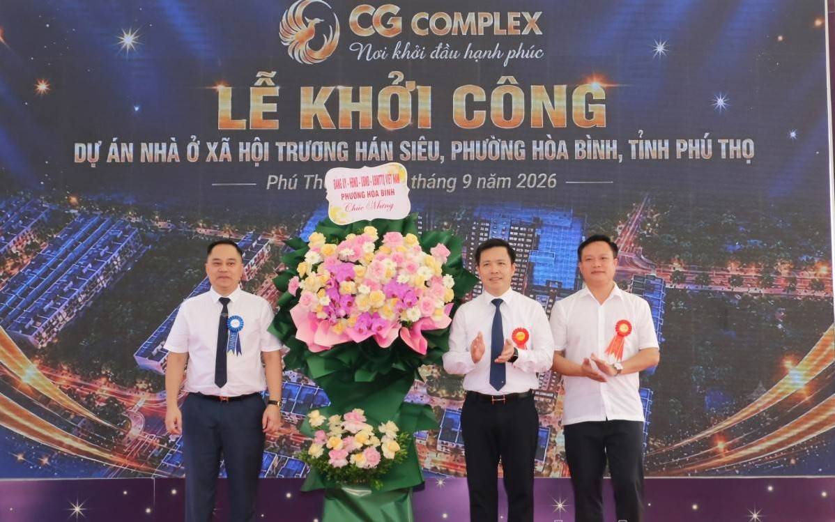 Phú Thọ: Khởi công dự án nhà ở xã hội Trương Hán Siêu quy mô 680 căn hộ