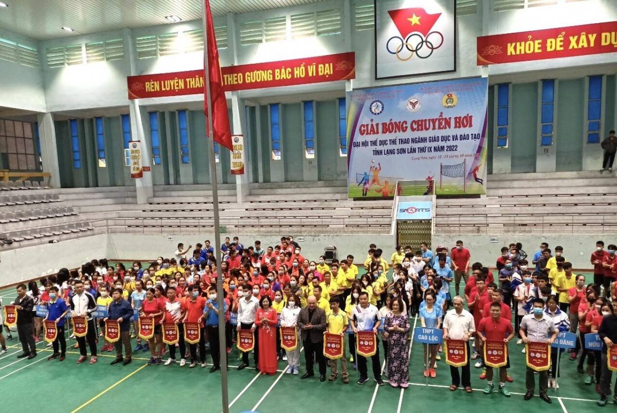 Các vận động viên tranh tài tại Đại hội TDTT tỉnh Lạng Sơn lần thứ X năm 2026, góp phần lan tỏa phong trào rèn luyện thể dục thể thao trong Nhân dân.