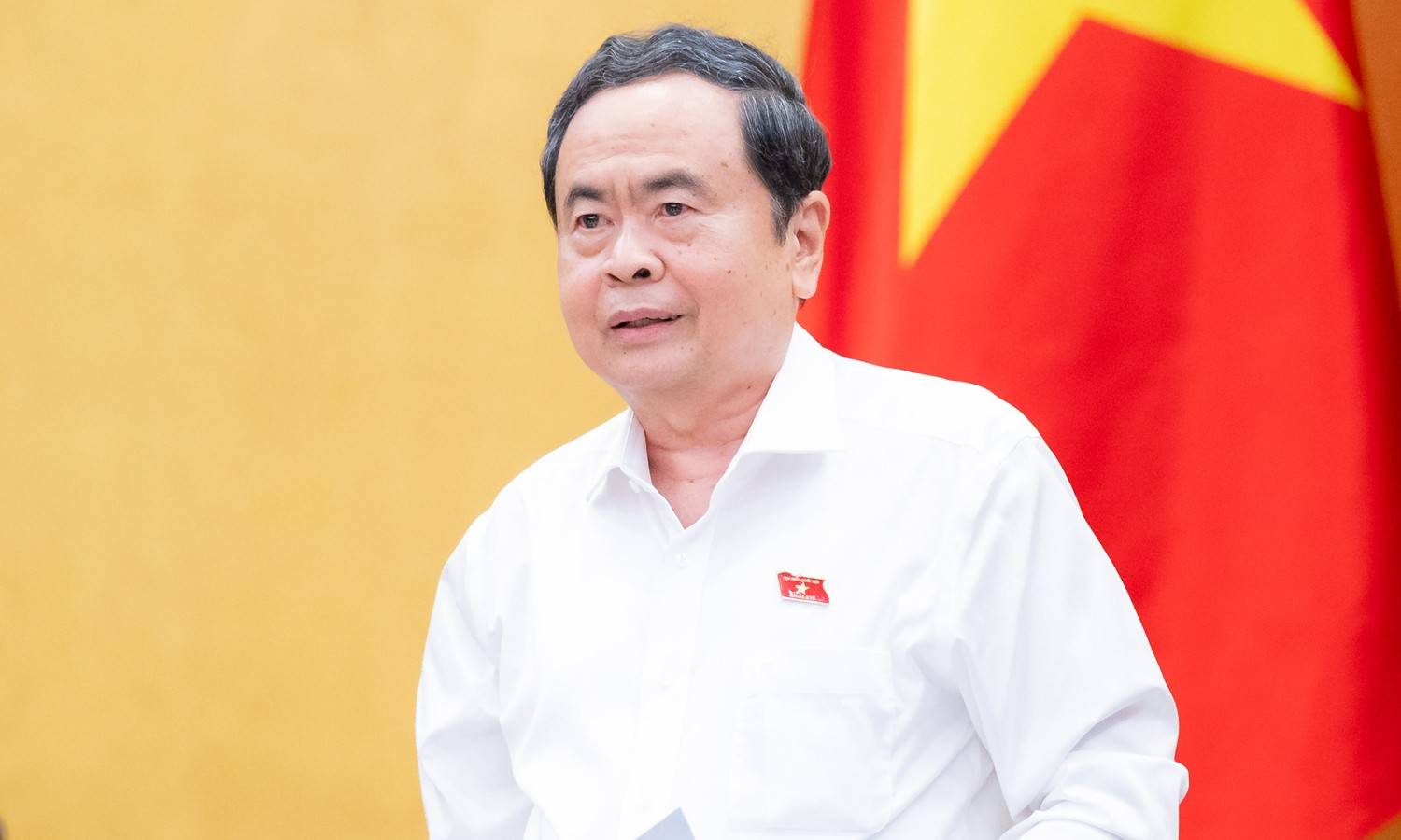 Chủ tịch Quốc hội Trần Thanh Mẫn: Giữ nghiêm kỷ luật tiến độ, chất lượng và trách nhiệm xây dựng pháp luật