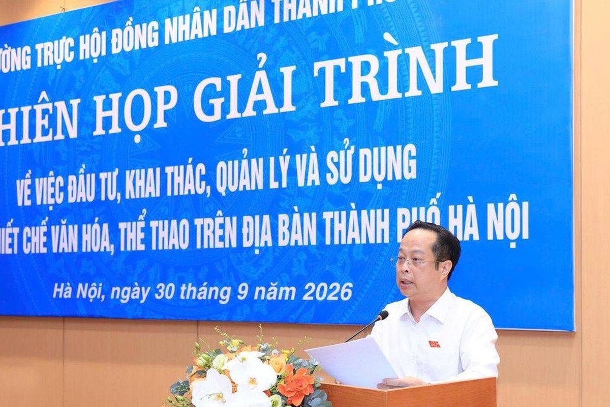 Hà Nội: Đầu tư thiết chế văn hóa, thể thao phải đi cùng hiệu quả khai thác