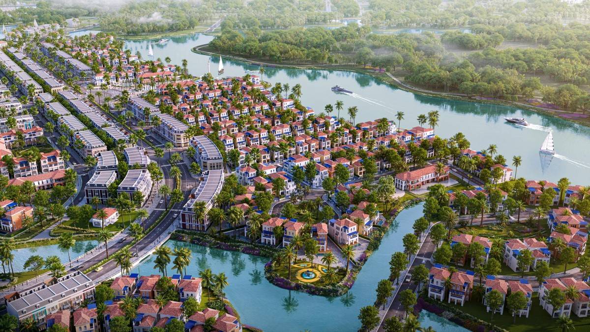 Phối cảnh tổng thể Gold Coast Vũng Tàu tại khu vực Long Điền, TP. Hồ Chí Minh.