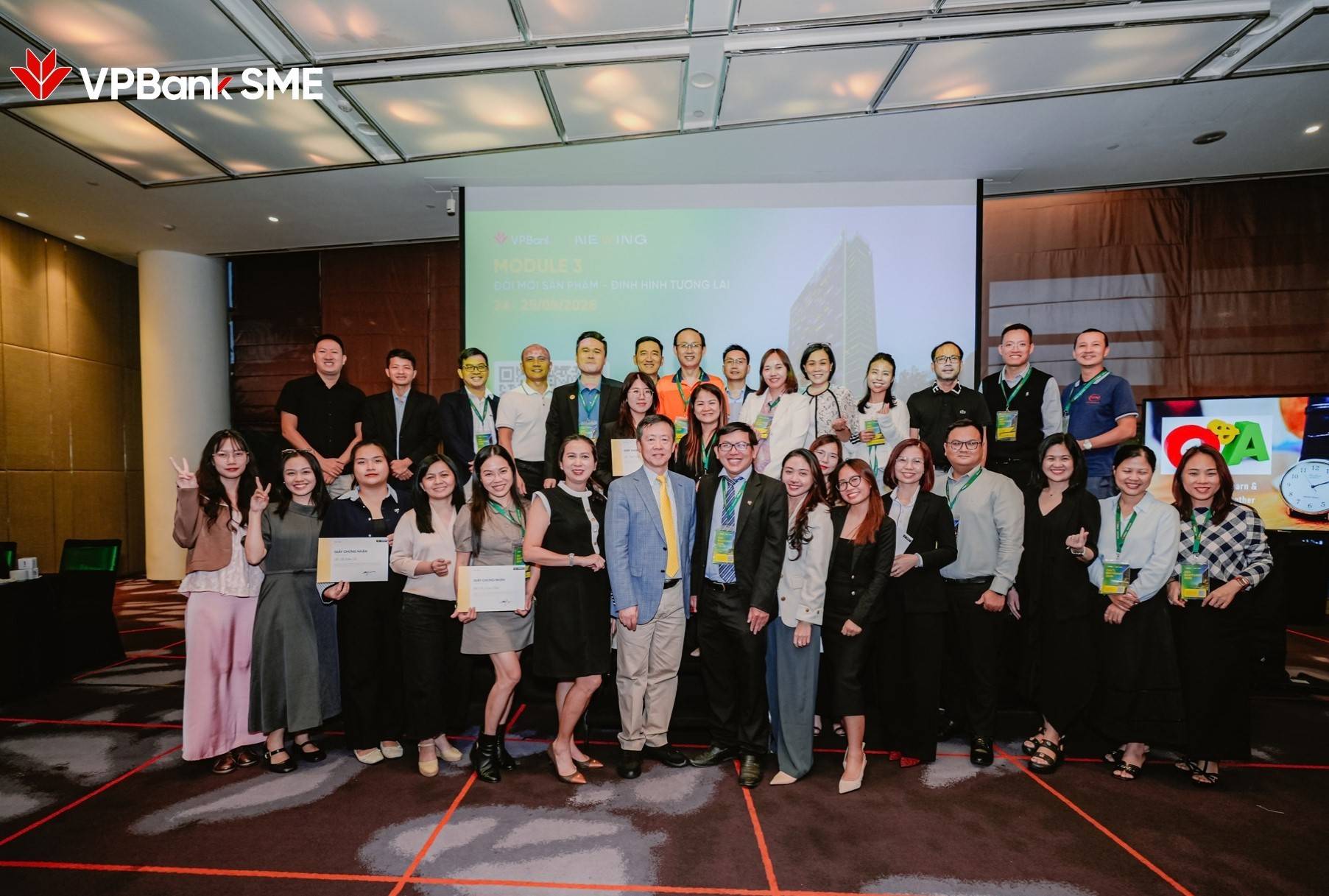 VPBank SME đồng hành cùng doanh nghiệp nâng cao năng lực quản trị, mở rộng tư duy và tìm động lực tăng trưởng mới