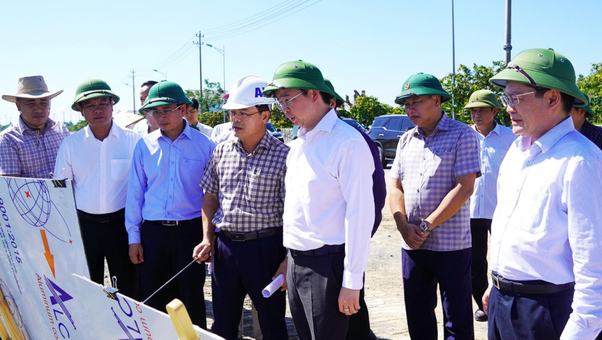 Lãnh đạo tỉnh Quảng Trị kiểm tra, đôn đốc tiến độ các dự án trên địa bàn Đông Hà