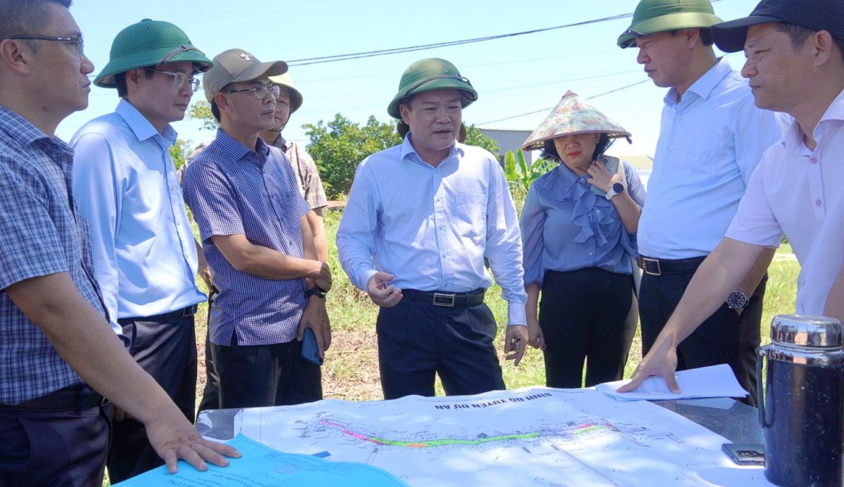 Lãnh đạo tỉnh Quảng Trị kiểm tra, đôn đốc tiến độ các dự án trên địa bàn Đông Hà
