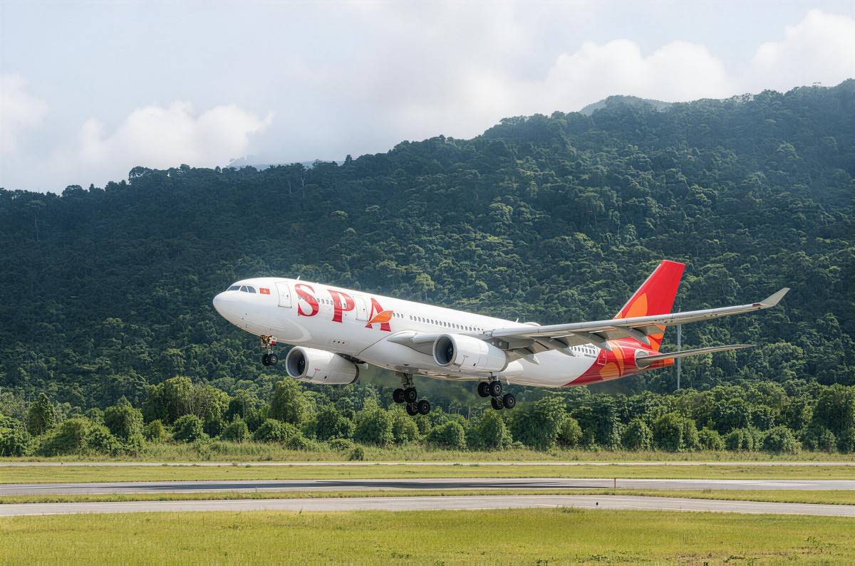 Sun PhuQuoc Airways đã đón tàu bay Airbus A330 đầu tiên vào ngày 22/9/2026