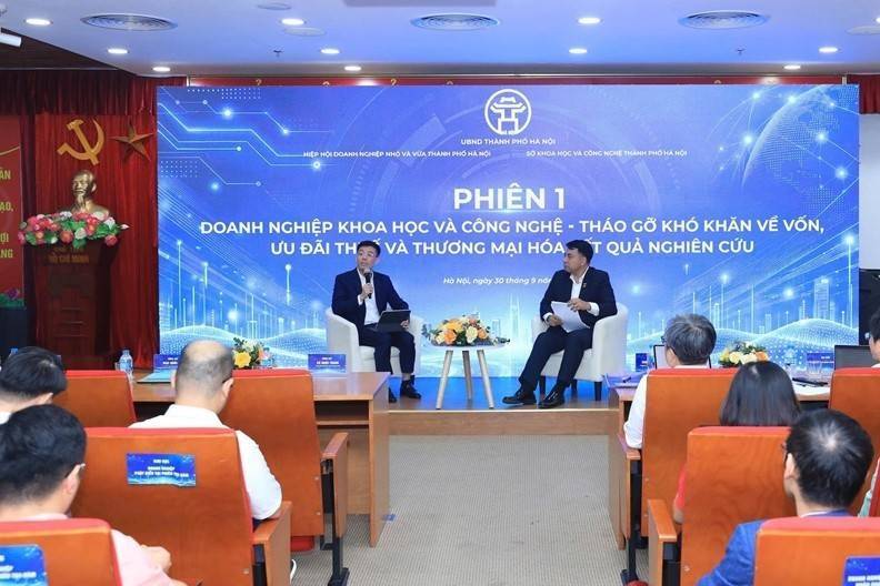 Hà Nội mở đường tháo gỡ điểm nghẽn cho doanh nghiệp khoa học, công nghệ