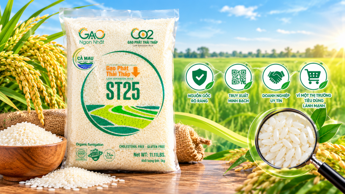 Một bao gạo mang tên ST25 có thể tạo cảm giác yên tâm