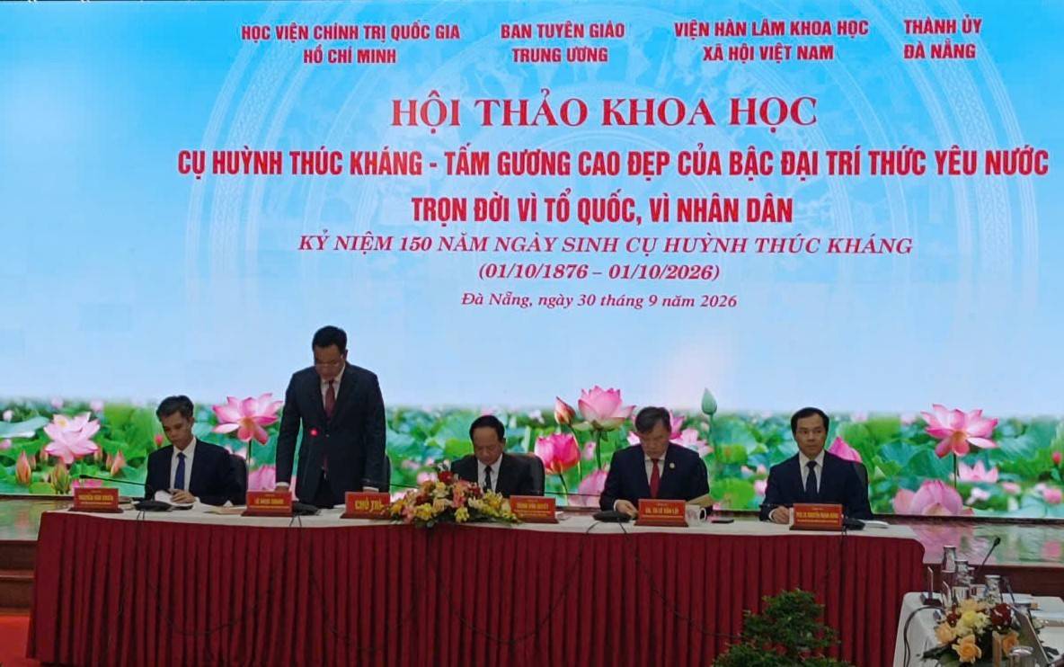 Đà Nẵng long trọng kỷ niệm 150 năm ngày sinh cụ Huỳnh Thúc Kháng