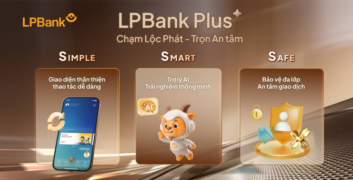  LPBank Plus: Chạm một ứng dụng, trải nghiệm ngân hàng số thông minh