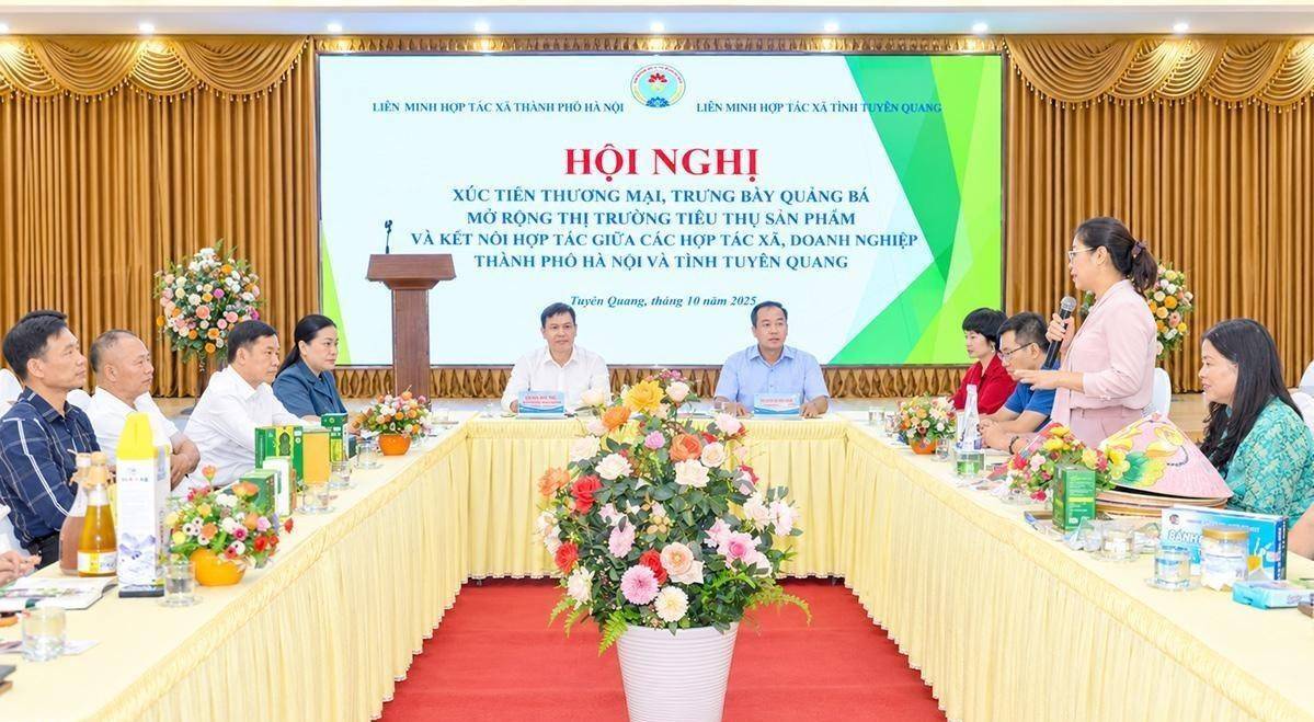 Tuyên Quang – Hà Nội kết nối chuỗi cung ứng, đưa đặc sản vùng cao vào thị trường lớn