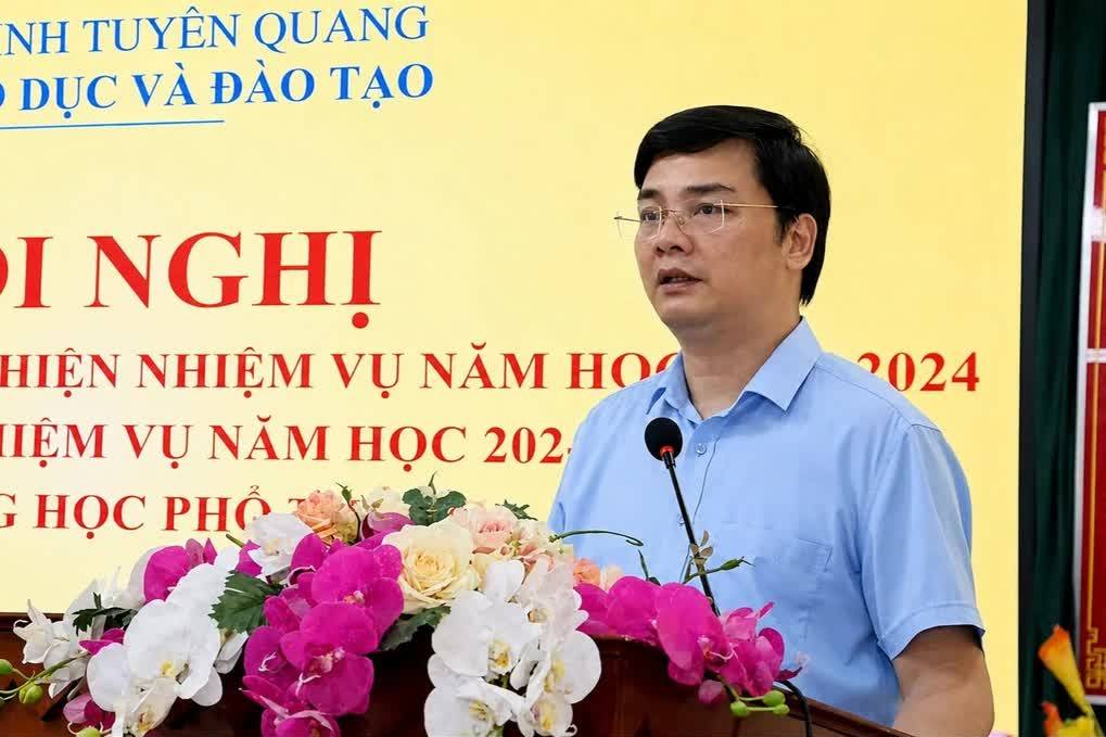 Tuyên Quang: Khởi tố Giám đốc Sở Giáo dục và Đào tạo Vũ Đình Hưng