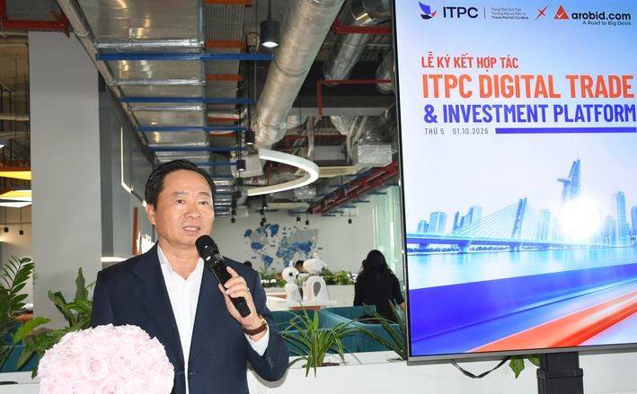 ITPC và Arobid hợp tác phát triển nền tảng xúc tiến thương mại, đầu tư số