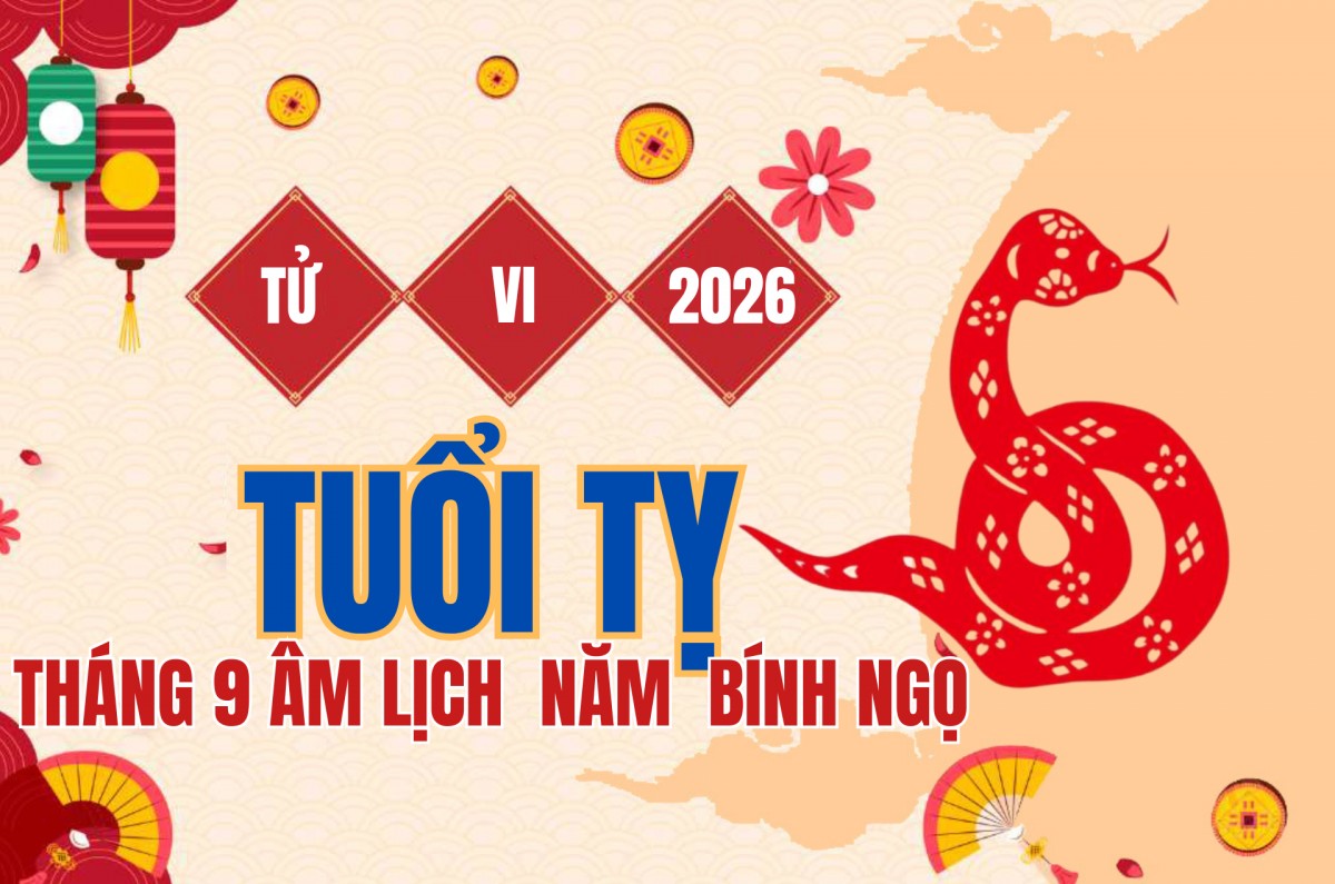 Tử vi tuổi Tỵ tháng 9 âm lịch 2026: Thiên Ấn trợ lực, càng bình tĩnh càng dễ nắm đúng thời cơ