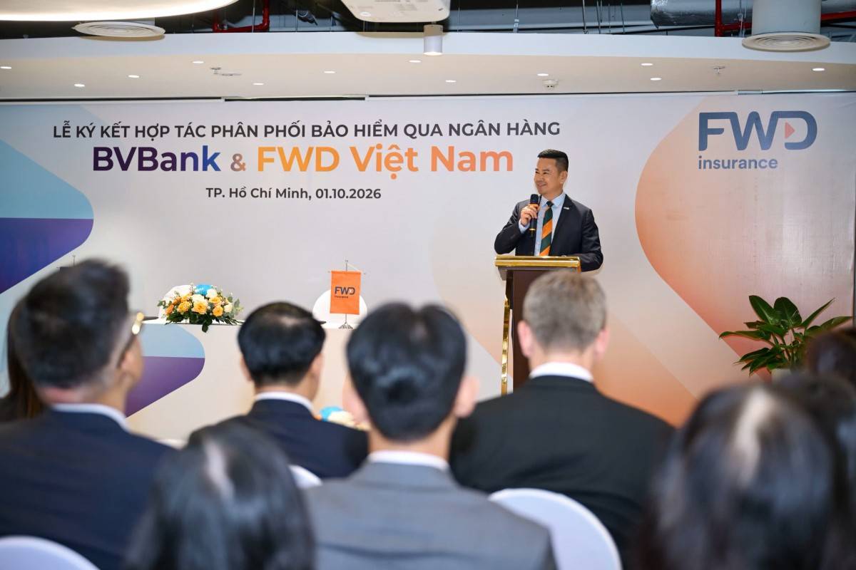 Giải pháp tài chính trọn vẹn, BVBank phân phối bảo hiểm nhân thọ FWD Việt Nam trong hệ thống ngân hàng