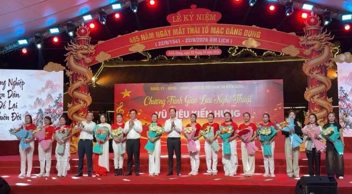 Kiến Hưng tưởng niệm 485 năm Ngày mất Thái tổ Mạc Đăng Dung